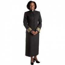 Black Clergy Jacket H-168