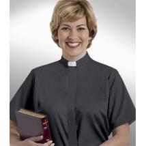 Womens Tab Collar Clergy Shirt SW101
