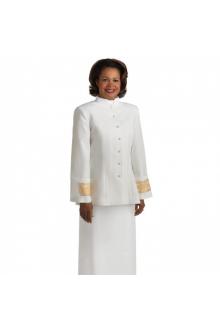 White Clergy Jacket H-104